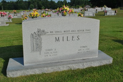 miles edwin clyde headstone