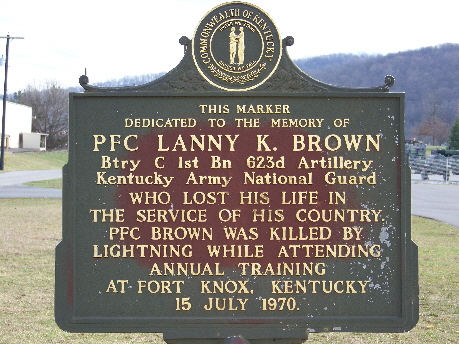 PFC Lanny Brown Memorial 1