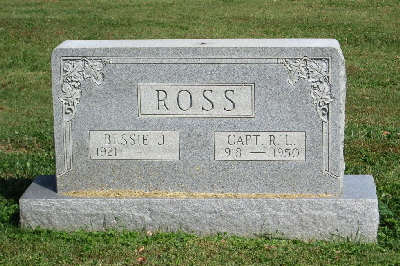 ross richard headstone